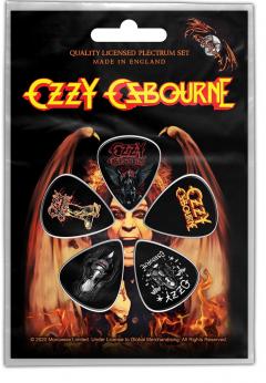 Set 5 pene pentru chitara - Ozzy Osbourne - No Ordinary Man Plectrum Pack