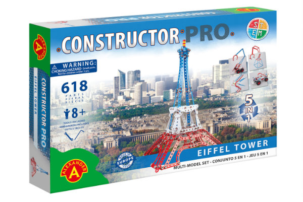 Set constructie 5in1 - PRO - Eiffel Tower