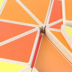 Joc creativ - Mozaic cu triunghiuri