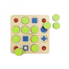 Joc de memorie, din lemn