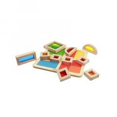 Joc - Cuburi - Culori Transparente