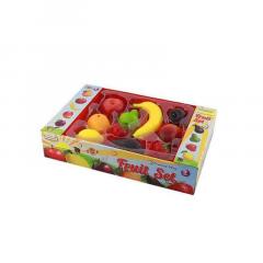 Set 10 fructe din lemn - Masterkidz