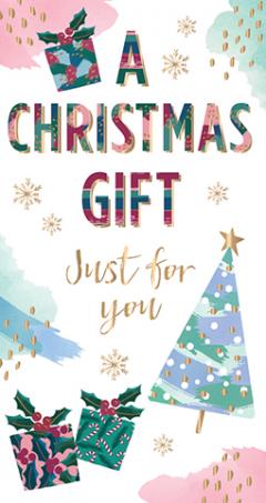 Felicitare Craciun - A Christmas Gift Just for You - Model 3