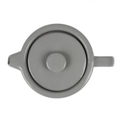 Ceainic - Nordika Grey 700ml, stoneware+acacia wood