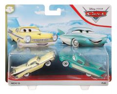Set 2 masinute diecast Disney Cars 3 - Nicky B si Flo