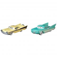 Set 2 masinute diecast Disney Cars 3 - Nicky B si Flo