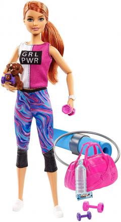 Set Barbie cu Accesorii - Sala de Sport
