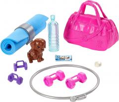 Set Barbie cu Accesorii - Sala de Sport