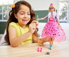 Set de joaca Barbie - Princess Adventure, cu accesorii