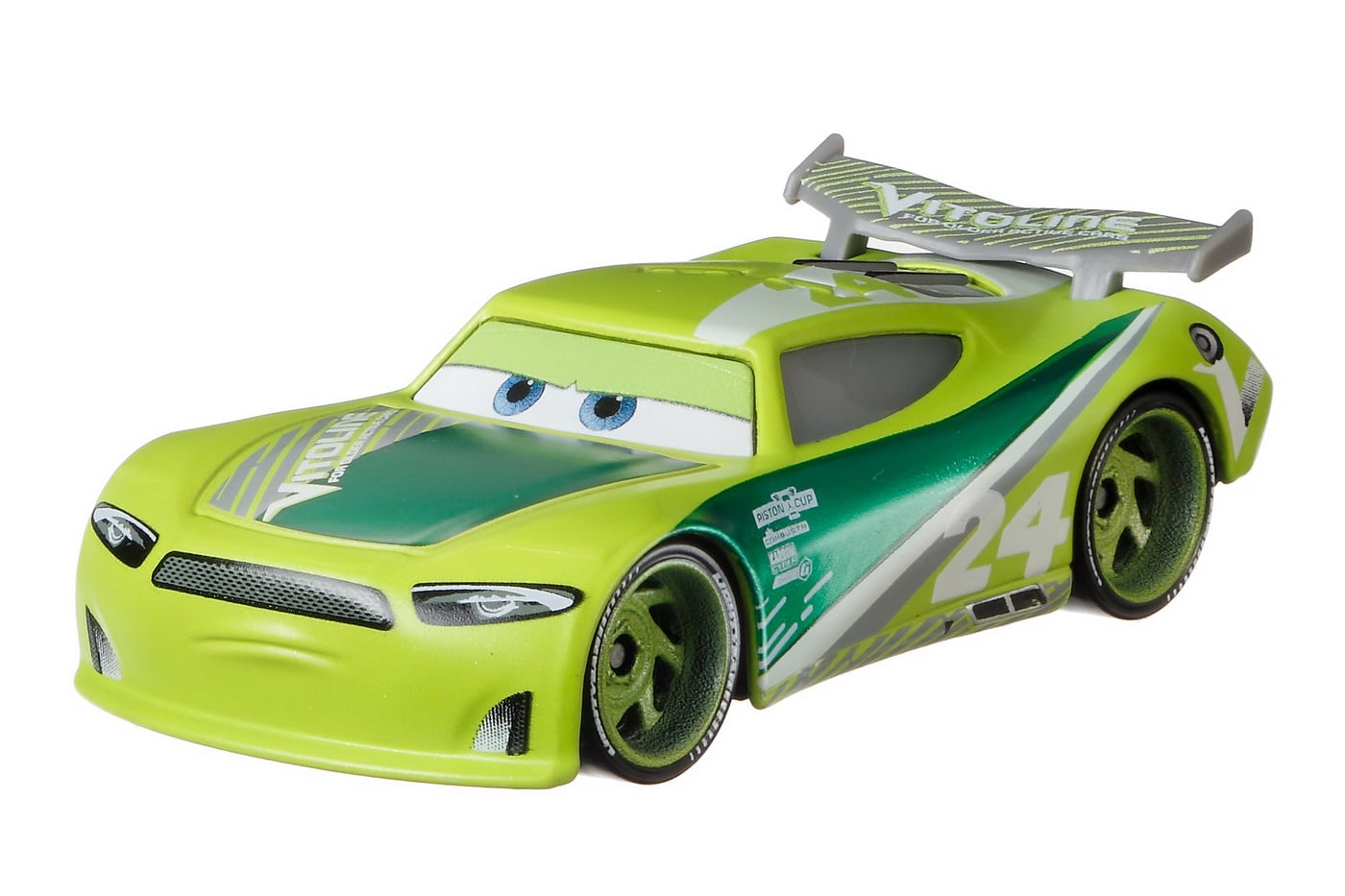 Set 2 masini - Cars - Spikey Fillups si Chase Racelott - Mattel