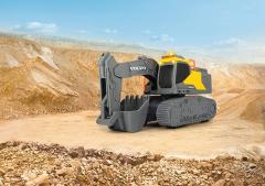 Jucarie - Volvo Excavator cu senile / Tracked Excavator