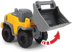 Set masinunte - Trailer Volvo Mack cu basculanta si buldozer / Micro Builder Truck