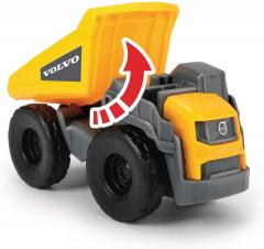 Set masinunte - Trailer Volvo Mack cu basculanta si buldozer / Micro Builder Truck