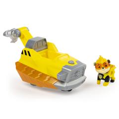 Masina - Paw Patrol Charged Up: Rubble Deluxe Vehicle