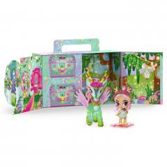 Figurina - Hatchimals Pixies Riders, papusica cu caprioara