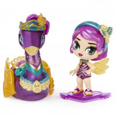 Figurina - Hatchimals Pixies Riders, papusica cu lebada