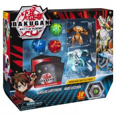 Set figurine - Bakugan Battle Pack: Aurelus Lupitheon si Haos Vicerox