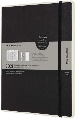 Agenda 2021 - Smart Planner Pro - X-Large, Hard Cover - Black