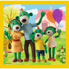 Puzzle 3 in 1 - Distractie in familia Trefiliki