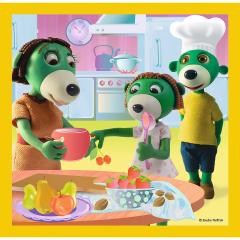 Puzzle 3 in 1 - Distractie in familia Trefiliki