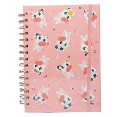 Carnet cu spira A5 - Ginza Ring Notebook Hana Mul