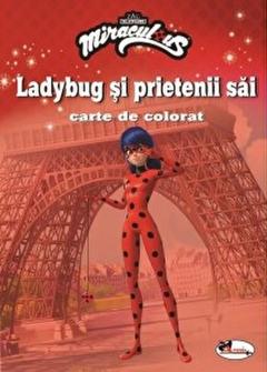 Ladybug si prietenii sai - carte de colorat