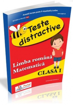 Teste distractive de Limba romana si Matematica pentru clasa I 