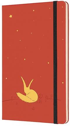 Agenda 2022 - 12-Month Weekly Planner - Pocket, Hard Cover - Le Petit Prince - Fox - Coral Orange