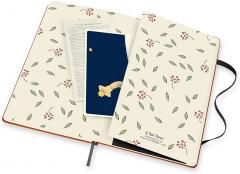 Agenda 2022 - 12-Month Weekly Planner - Pocket, Hard Cover - Le Petit Prince - Fox - Coral Orange