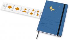 Agenda 2022 - 12-Month Weekly Planner - Large, Hard Cover - Le Petit Prince - Aeroplane - Forget-Me-Not Blue
