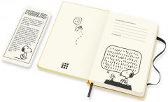 Agenda 2022 - 12-Month Daily Planner - Pocket, Hard Cover - Peanuts - Yellow