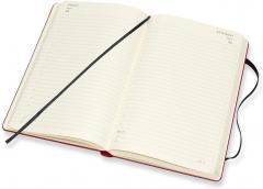 Agenda 2022 - 12-Month Daily Planner - Large, Hard Cover - Peanuts - Scarlet Red