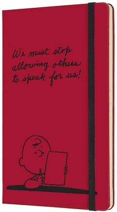 Agenda 2022 - 12-Month Weekly Planner - Large, Hard Cover - Peanuts - Scarlet Red