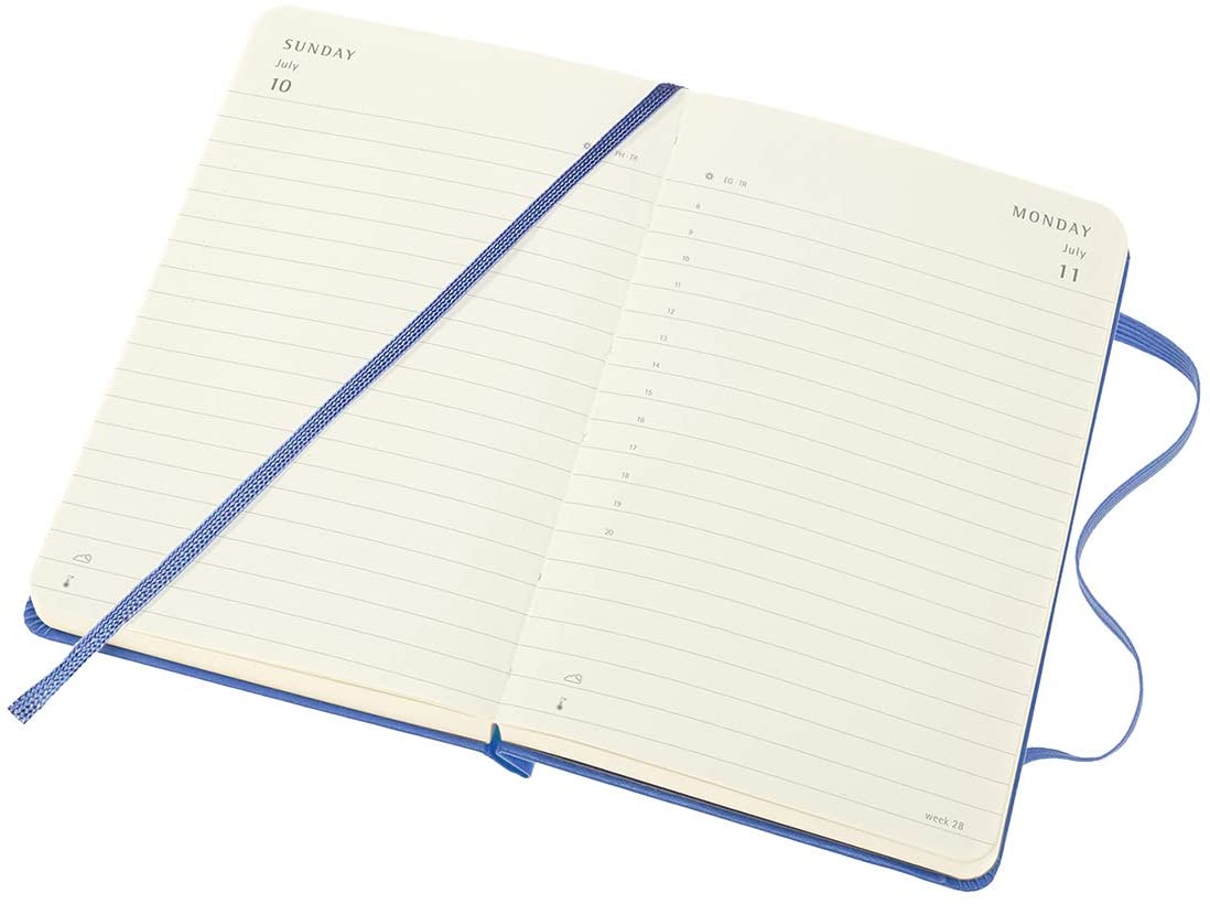 Agenda 2022 12Month Daily Planner Pocket, Hard Cover Harry Potter Antwerp Blue Moleskine