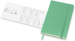 Agenda 2021-2022 - 18-Month Weekly Planner - Pocket, Hard Cover - Ice Green
