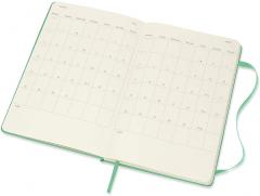 Agenda 2021-2022 - 18-Month Weekly Planner - Large, Hard Cover - Ice Green