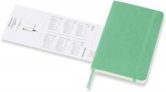 Agenda 2021-2022 - 18-Month Weekly Planner - Pocket, Soft Cover - Ice Green