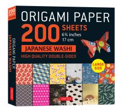 Origami Paper 200 sheets Japanese Washi Patterns