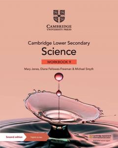 Coperta cărții Cambridge Lower Secondary Science Workbook 9 with Digital Access (1 Year)