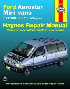 Coperta cărții Ford Aerostar Mini-Vans (86 - 97)
