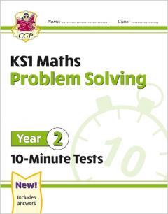 Coperta cărții New KS1 Maths 10-Minute Tests: Problem Solving - Year 2