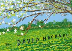 Coperta cărții David Hockney: The Arrival of Spring in Normandy, 2020