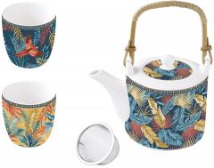 Set ceainic cu 2 cesti - Equatorial