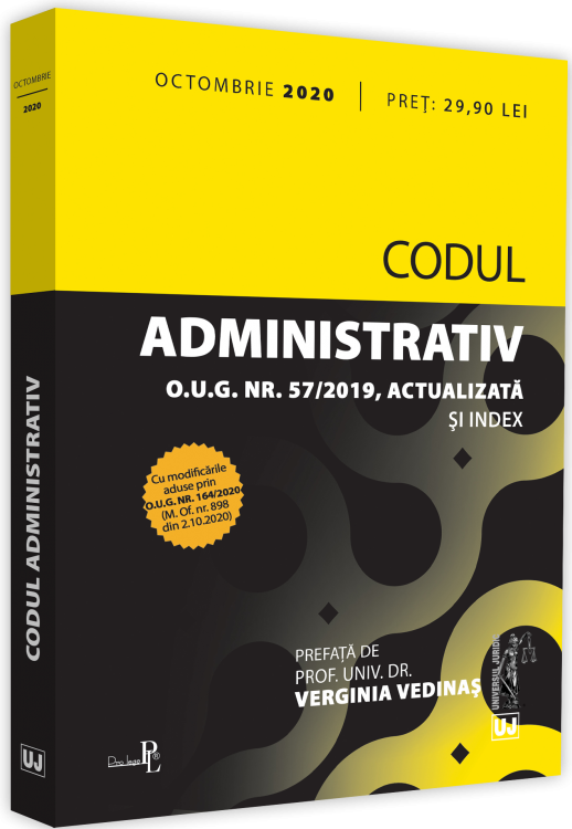 Codul administrativ octombrie 2020