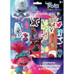 Set stickere - Trolls World Tour