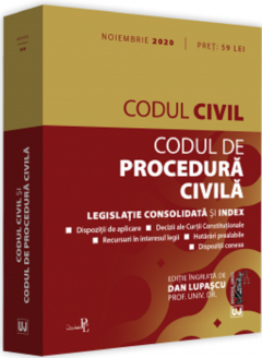 Codul civil si Codul de procedura civila: noiembrie 2020