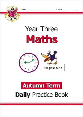 New KS2 Maths Daily Practice Book: Year 3 - Autumn Term - CGP Books