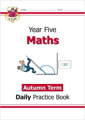 New KS2 Maths Daily Practice Book: Year 5 - Autumn Term - CGP Books