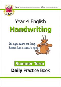 New KS2 Handwriting Daily Practice Book: Year 4 - Summer Term