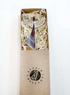 Decoratiune - Ingeras cu cristal (mai multe modele)